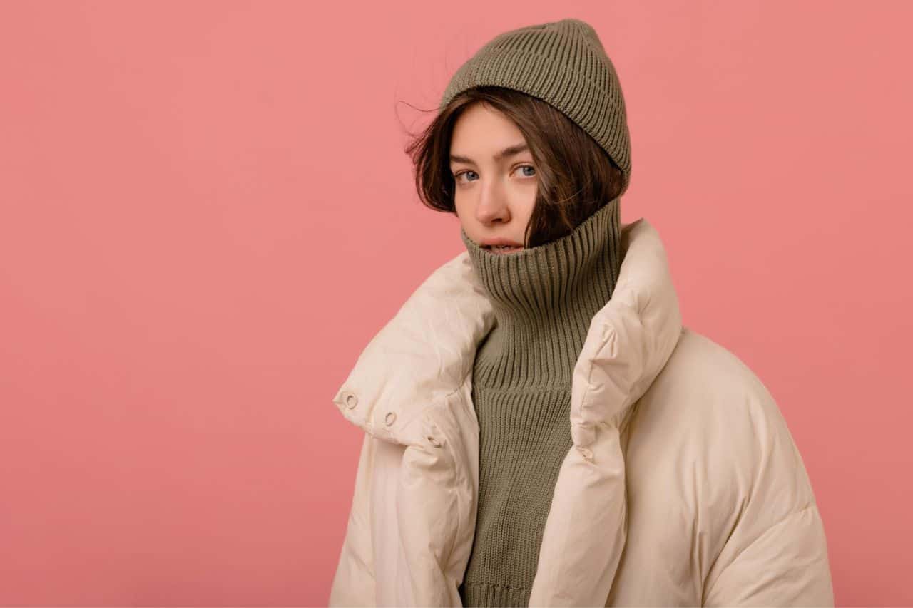 зимовий пуховик